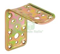 25PZ GIUNZIONE AD ANGOLO PER LEGNO PIANO TONDO ART.910 MM 80 X 80: