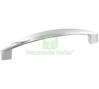 25PZ MANIGLIA ART. UN17 MG 23448 MM.128 CROMO LUC.: