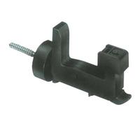 25PZ NOTTOLA FERMAPERSIANE AUTOMATICO GRILLO PLASTICA NERA REGISTRABILE S.MM 44/60 VITE MM 70