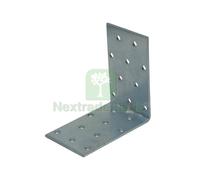 25PZ PIASTRINA PESANTE ANGOLARE INOX MM.80X80: