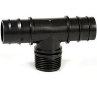 25PZ RACCORDO A T MASCHIO PER TUBO IN POLIETILENE mm. 32x1x32