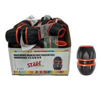 25PZ RACCORDO GIUNTATUBO RIPARATORE UNIVERSALE STARS 1 2 5 8 3 4 EXPO BOX: