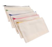 25Pz Sacchetti Tela Bianca Graffiti Organizer Cosmetici E Viaggio