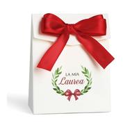 25pz Scatoline Bomboniere Portaconfetti Laurea, Scatole Confetti Laurea, Scritta La Mia Laurea, Bomboniere Decorazione Fai da Te Festa Laurea Regalo (25pz)