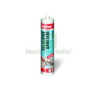 25PZ SILICONE ACETICO PER SANITARI ML. 280 BIANCO: