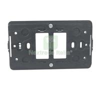 25PZ SUPPORTO FRUTTI VENUS MARLANVIL PC NERO POSTI 2: