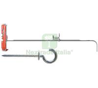 25PZ TASSELLO BASCULANTE DUOTEC 10 H CON OCCHIOLO APERTO Ï FORO MM. 10: