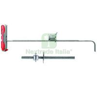 25PZ TASSELLO BASCULANTE DUOTEC 12 D CON BARRA M6X100 Ï FORO MM.12: