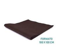 25PZ TOVAGLIE MARRONE 100X100 IN TNT TESSUTO NON TESSUTO FESTE RISTORANTI - BAR
