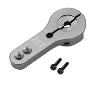 25t m3 metallo rc servo braccio corno compatibile con servos come futaba savox xcore hl hd potenza mg995 mg996r e9001 c24 c34 mn d91 mn99(Dark Grey)