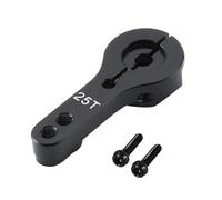 25t m3 metallo rc servo braccio corno compatibile con servos come futaba savox xcore hl hd potenza mg995 mg996r e9001 c24 c34 mn d91 mn99(black)