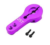 25t m3 metallo rc servo braccio corno compatibile con servos come futaba savox xcore hl hd potenza mg995 mg996r e9001 c24 c34 mn d91 mn99(PURPLE)