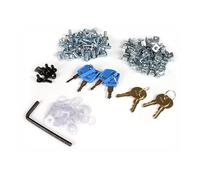 StarTech.com Armadio server chiuso a ribalta 25U da 36" con ruote [RK2536BKF]