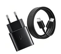 25W Caricabatterie Cavo di Ricarica Rapida USB C per Samsung Galaxy S26 S25 S24 S23 S22 S21 S20 Plus/Ultra/FE S10 S9 S8 Note20 A57 A56 A54 A53 A34 A33 A15 A13 5G Caricatore Ricarica Super Veloce