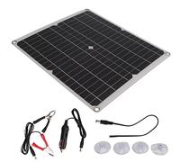 25W Foldable Solar Panel | Monocrystalline USB Charger for Phones/Laptops/Battery Packs | Portable Solar Charger Kit with Dual USB & DC Output | Weatherproof & Lightweight 588g