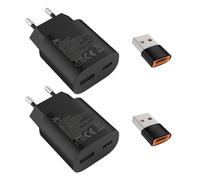 25W USB tipo C Caricabatterie veloce 15W USB tipo A Adattatore Per:Samsung Galaxy S25 S24 S23 S22 S21 S20 A56 A55 A54 Veloce Telefono cellulareSpina di ricarica USB C Rapido Alimentator Lightning