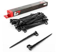 25x Ancoraggio Picchetto Conduttore Irrigazione Giardino per 20mm Pe