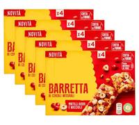 25X Barretta ai Cereali Integrali e ai Mirtilli Rossi e Nocciole [25 Confezioni da 160 g] - Barrette, Snack