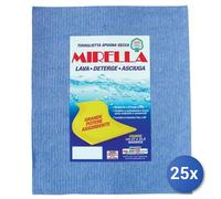 25x Bundle Mirella Pannospugna Grande 1 Pezzi 27X31 Cm.