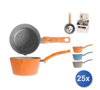 25x Casseruole della marca Mediterranea modello Conic di cm 16