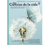 25x: Ciencias de la vida: Libro de ejercicios completo con respuestas y apuntes de clase (blanco y negro)
