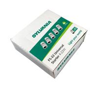 25x CONFEZIONE SYLVANIA Lamp Starter Fluorescente FS-22 Universale 4-22W