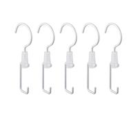 25x ganci appendiabiti gancetti singoli ferro pieghevoli armadio cucina bagno