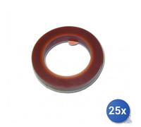 25x GUARNIZIONE SEDE SFERA IMITAZIONE PUCCI GTL