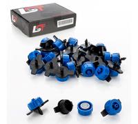 25X Micro Dripper Mini Tropfer Giardino Irrigazione Pressione Regolata Blu 2L/H