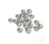 25X Ottone #4-40x5+7 MF Maschio-femmina Cilindro Esagonale Distanziatore Vite Bullone Dado Vite di Sollevamento for Scheda Madre VGA DB9 DVI Porta COM(Hex nut)