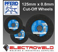 25x PFERD 5" 125mm x .8mm Disco da taglio sottile Smerigliatrice angolare...