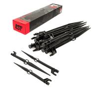 25X Picchetto Terreno Ancoraggio Per Micro Irrigatore Tubo Spruzzatore 7Mm
