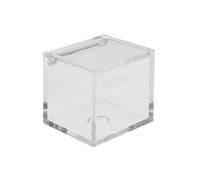 25X Scatola plexiglass portaconfetti 6x6x6 cm BOMBONIERA 0XB2