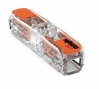 25x Terminali WAGO Serie Connettori Di Giunzione 221-2411 INLINE 2x0.2-4mm²