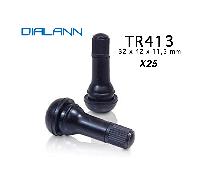 8x Valvola Pneumatico Tubeless TR413 Auto Moto Scooter Quad Kart