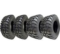 25x10.00-12 & 25x8.00-12 Atv 8ply WL03 Obor Antilope Strada Legale (Set Di 4)