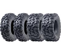 25x10.00R12 & 25x8.00R12 Atv Obor Avvoltoio 6-ply Strada Legale (Set Di 2 & 2)