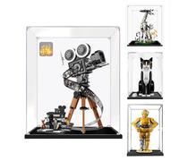 25x25x45cm 3mm Acrilico Teca Vetrina per Lego Tribute Camera 43230 Collolungo 76989 10280 31141 76191 75398 21349,Grande Scatola per Figure