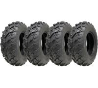 25x8.00-12 Atv 205/80-12 4ply P3080 Obor Pinacle 61K Strada Legale (Set Di 4)