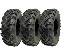25x8.00-12 Atv Quad Pneumatici 6ply 14psi Wanda P377 Strada Legale 65J (Set 3)