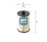 26.018.00 Filtro carburante Ufi