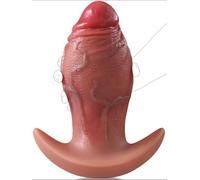 26 × 10,8 cm Dildo XXL, Enorme Plug Anale Spesso e Nodoso, Dilatatore Anale
