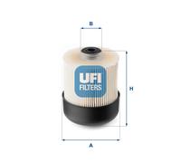 UFI Filtro carburante