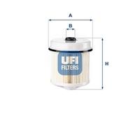 26.132.00 UFI Filtro carburante per ISUZU