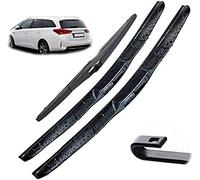 26 "+ 14" + 10 "spazzole tergicristallo Anteriori e Posteriori Set Parabrezza Parabrezza tergicristallo per Toyota per Auris Touring Sports 2013-2018