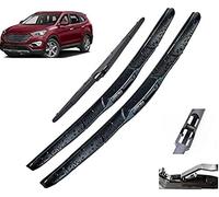 26 "+ 14" + 13 "Lame tergicristallo Anteriori e Posteriori Set Kit Parabrezza tergicristallo per Auto, per Hyundai, per Santa Fe DM 2012-2017