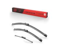 26"+18"+11" Silicone Windshield Wiper Blades Replacement for VW GOLF E-GOLF GTI 2021 2020 2019 2018 2017 2016 2015-26"/18" Front Wiper Wlades with 11 inch Rear Wiper Blade Set(Pack of 3) Top Lock