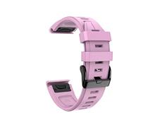 26 22 20 mm Cinturino della banda di guardia per Fenix 7x , Fenix 7 , Fenix 7S Smart Orologio Smart Release Silicone Easyfit Clive Strap (Colore: Blu scuro, dimensione: 20mm Fenix 7S)