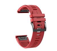 26 22 20 mm Cinturino della banda di guardia per Fenix 7x , Fenix 7 , Fenix 7S Smart Orologio Smart Release Silicone Easyfit Clive Strap (Colore: Blu scuro, dimensione: 20mm Fenix 7S)