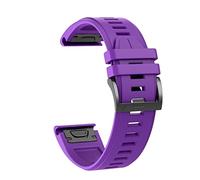 26 22 20 mm Cinturino della banda di guardia per Fenix 7x , Fenix 7 , Fenix 7S Smart Orologio Smart Release Silicone Easyfit Clive Strap (Colore: Blu scuro, dimensione: 20mm Fenix 7S)